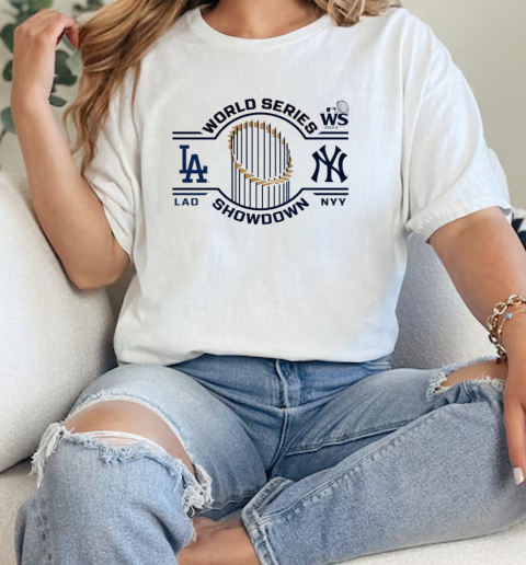 Los Angeles Dodgers vs New York Yankees 2024 World Series Matchup Changeup T-Shirt Classic Women's T-shirt