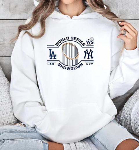 Los Angeles Dodgers vs New York Yankees 2024 World Series Matchup Changeup T-Shirt Unisex Hoodie