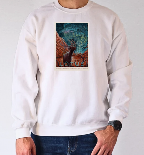 Lotus Oct 24 2024 Washington's in Fort Collins CO T-Shirt Unisex Sweatshirt