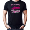 Love Is Counting The Days Until My Trucker Is Home Safe T-Shirt Classic Men's T-shirt