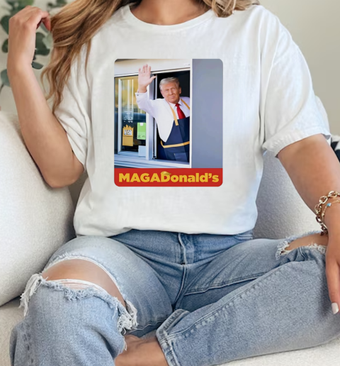 MAGA Donald's Trump Magadonald's T-Shirt Classic Women's T-shirt