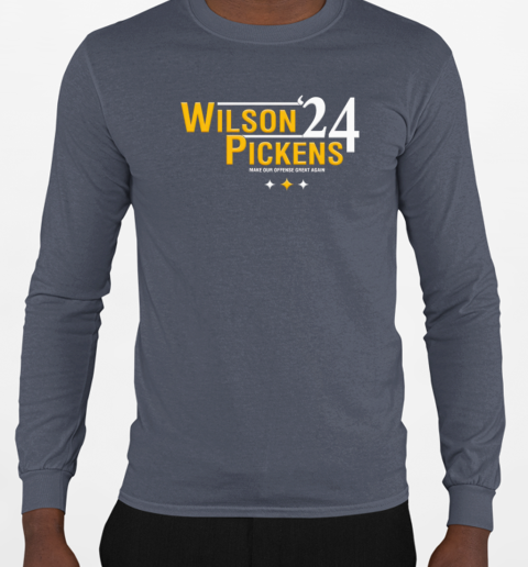 Make Our Offense Great Again Wilson Pickens '24 T-Shirt Long Sleeved T-shirt 