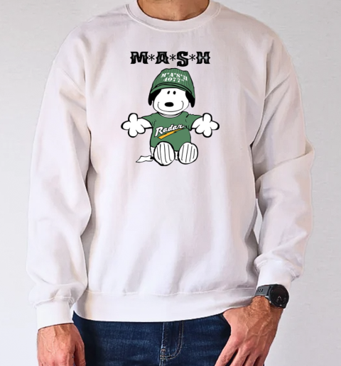 Mash 4077th Radar Snoopy T-Shirt Unisex Sweatshirt