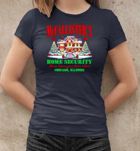 McCallisters Home Vacation Movies Christmas T-Shirt Classic Women's T-shirt