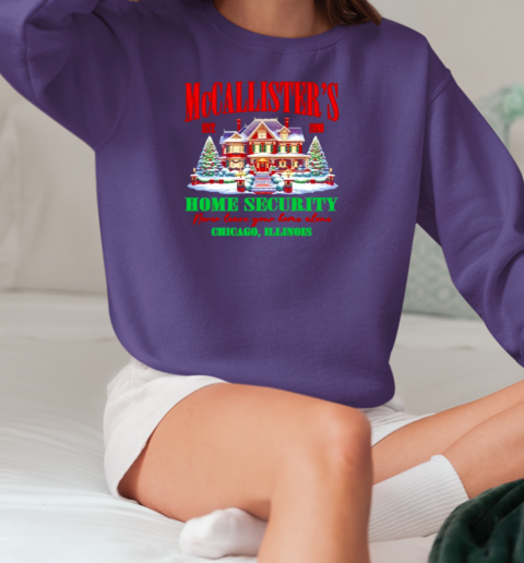 McCallisters Home Vacation Movies Christmas T-Shirt Unisex Sweatshirt