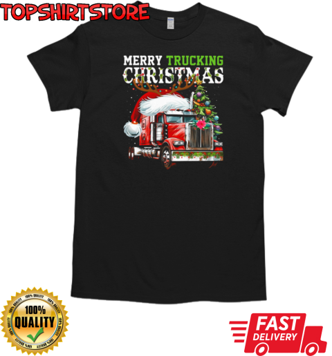 Merry Trucking Christmas  Christmas Trucker