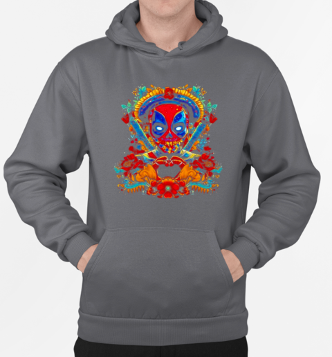 Mexican day of the Deadpool t T-Shirt Unisex Hoodie