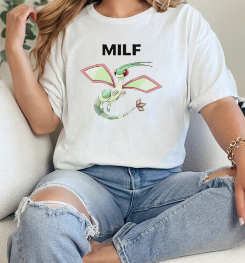 Milf Man Flygon Pokemon Anime Cartoon T-Shirt Classic Women's T-shirt