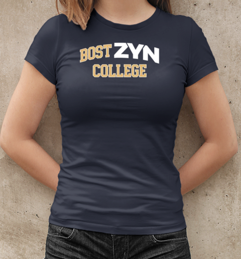 Ming Zhang Bost Zyn College Logo T-Shirt Classic Women's T-shirt