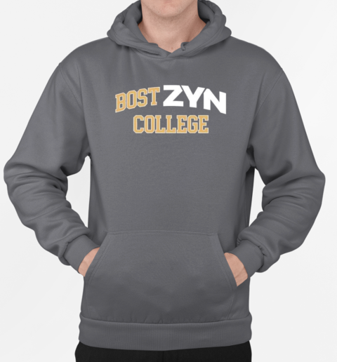 Ming Zhang Bost Zyn College Logo T-Shirt Unisex Hoodie