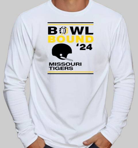 Missouri Tigers Bowl Bound 24 T-Shirt Long Sleeved T-shirt 