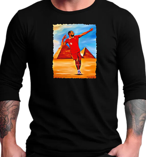 Mohamed Salah Egyptian King T-Shirt Long Sleeved T-shirt 