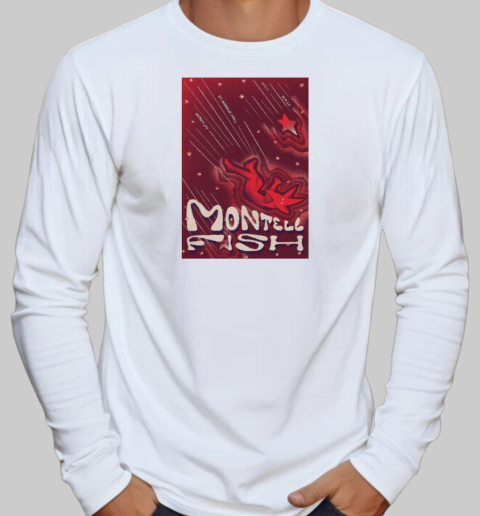 Montell Fish Saint Andrew's Hall On Oct 19 2024 in Detroit MI Tour T-Shirt Long Sleeved T-shirt 