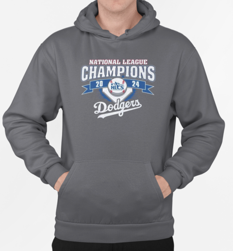 NLCS 2024 Los Angeles Dodgers National League Champions T-Shirt Unisex Hoodie