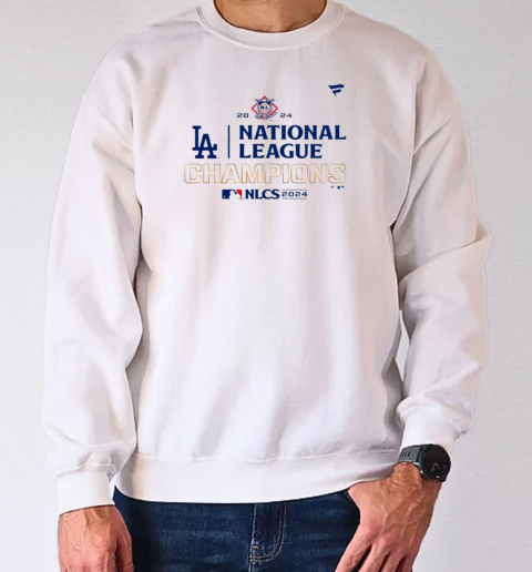 National League Champions Los Angeles Dodgers 2024 NLCS Locker Room T-Shirt Unisex Sweatshirt