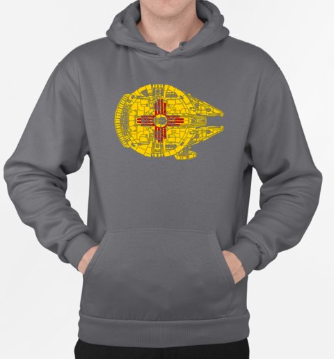 New Mexico Flag And The Millennium Falcon T-Shirt Unisex Hoodie