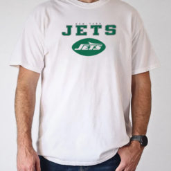 New York Jets Gameday Couture Women's Big Goals Relaxed Fit French Terry Pullover T-Shirt