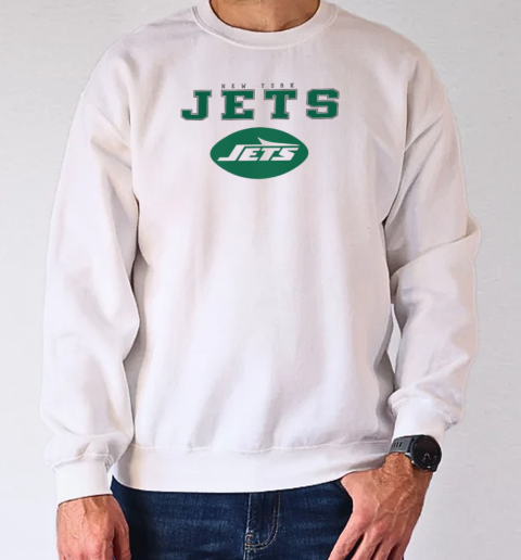 New York Jets Gameday Couture Women's Big Goals Relaxed Fit French Terry Pullover T-Shirt Unisex Sweatshirt