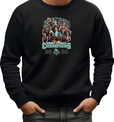 New York Liberty Final Champions 2024 Fireworks T-Shirt Unisex Sweatshirt