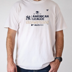 New York Yankees 2024 American League Champions Locker Room T-Shirt