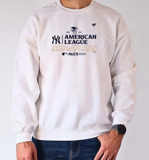 New York Yankees 2024 American League Champions Locker Room T-Shirt Unisex Sweatshirt