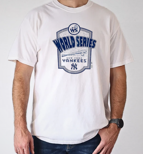 New York Yankees 2024 World Series Raglan Softhand T-Shirt