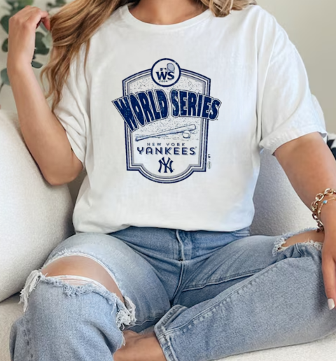 New York Yankees 2024 World Series Raglan Softhand T-Shirt Classic Women's T-shirt