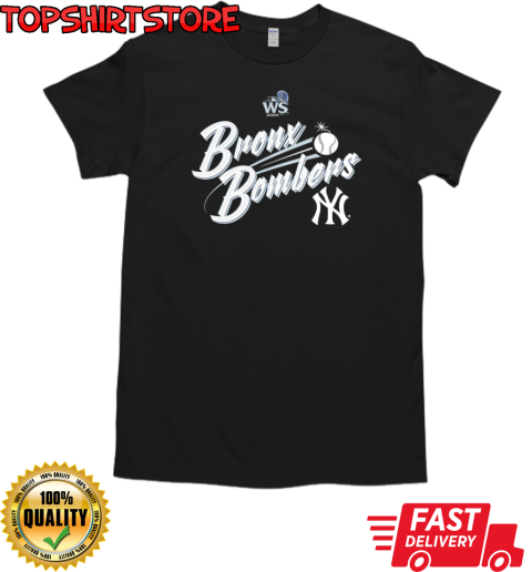 New York Yankees Bronx Bombers 2024 World Series Champions T-Shirt