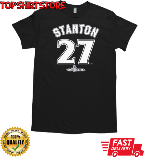 New York Yankees Giancarlo Stanton 2024 World Series T-Shirt