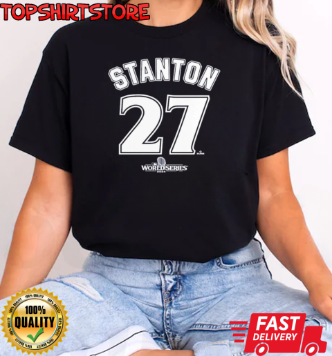 New York Yankees Giancarlo Stanton 2024 World Series T-Shirt Classic Women's T-shirt