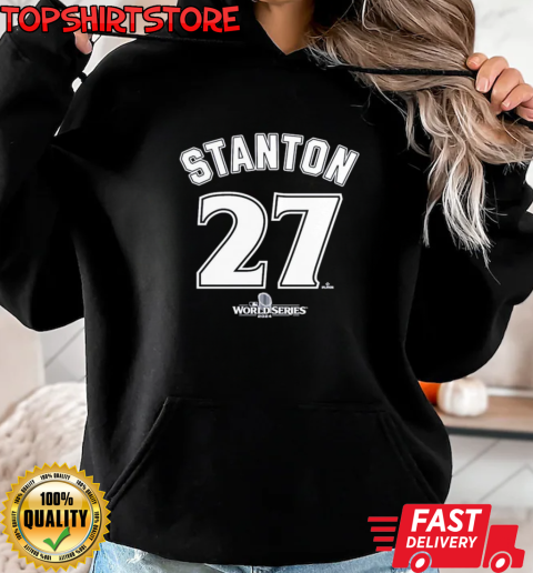 New York Yankees Giancarlo Stanton 2024 World Series T-Shirt Unisex Hoodie