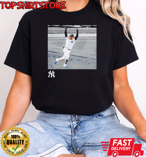 New York Yankees Juan Soto Black 2024 MLB Postseason Moments T-Shirt Classic Women's T-shirt