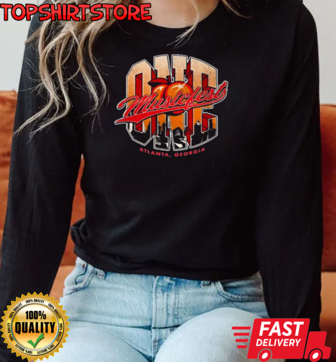 One MusicFest Atlanta Georgia 2024 T-Shirt Long Sleeved T-shirt 