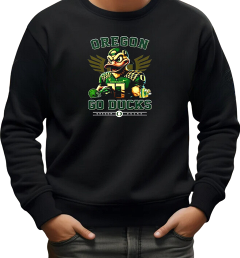 Oregon Ducks Go Ducks Mascot S T-Shirt Unisex Sweatshirt