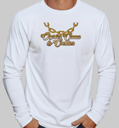 Oyster Clams And Cockles T-Shirt Long Sleeved T-shirt 