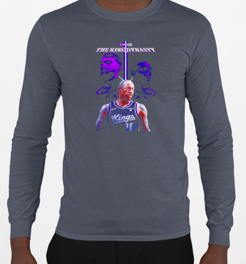 Sactown Studios The King Dynasty Sacramento Kings T-Shirt Long Sleeved T-shirt 