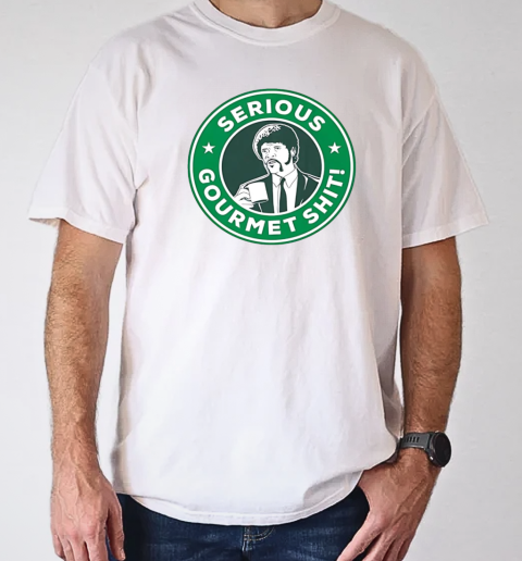 Serious gourmet shit logo funny T-Shirt