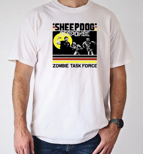 Sheepdog Response Zombie Task Force Retro T-Shirt