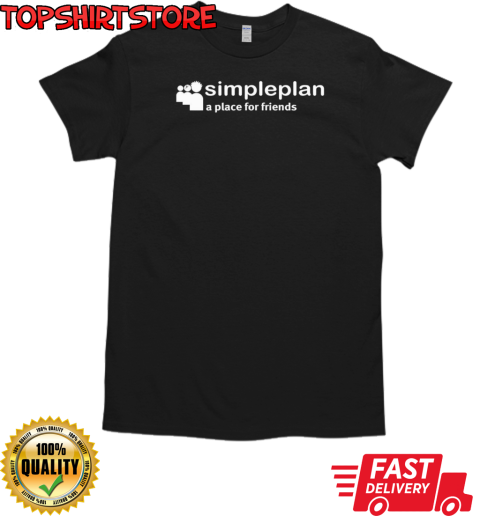 Simple plan a place for friends T-Shirt