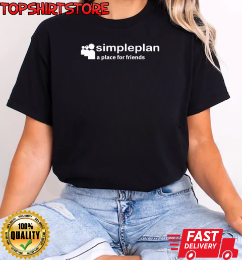 Simple plan a place for friends T-Shirt Classic Women's T-shirt