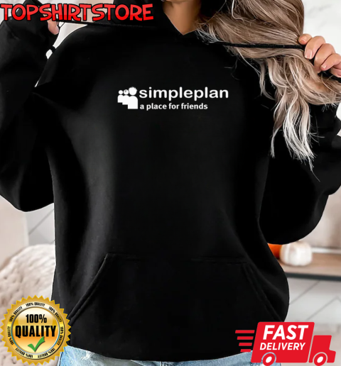 Simple plan a place for friends T-Shirt Unisex Hoodie