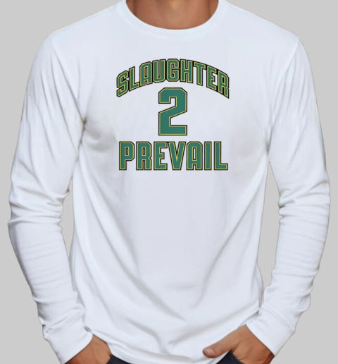 Slaughter Tow Prevail 2 Hockey T-Shirt Long Sleeved T-shirt 