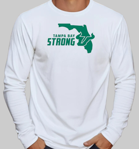 South Florida Bulls Tampa Bay strong hurricane T-Shirt Long Sleeved T-shirt 