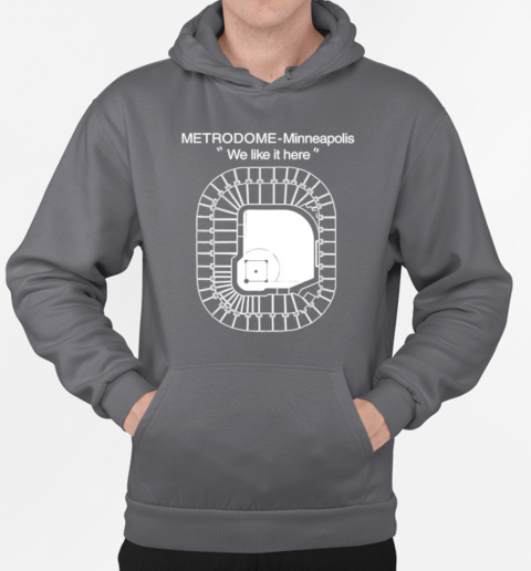 Taylr Metrodome Minneapolis we like it here T-Shirt Unisex Hoodie