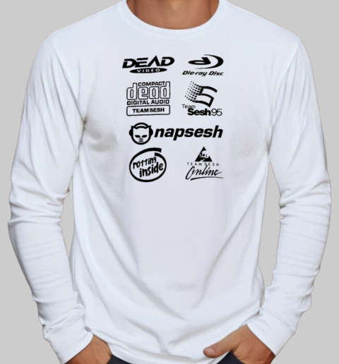 Team Sesh Deadinternet T-Shirt Long Sleeved T-shirt 