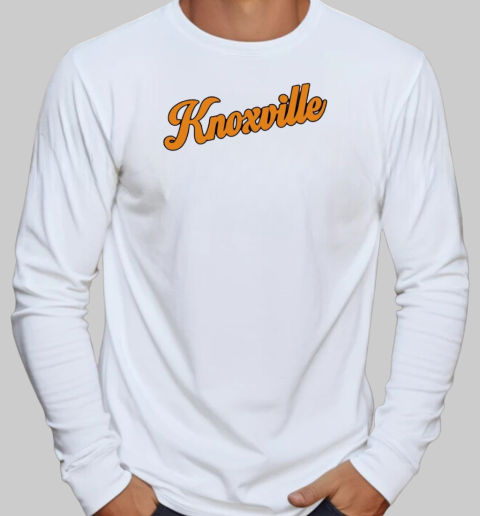 Tennessee Knoxville embroidery T-Shirt Long Sleeved T-shirt 