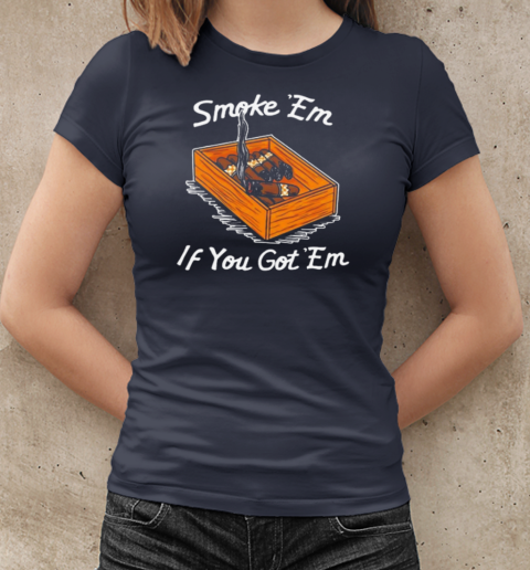 Tennessee Volunteers Smoke Em If You Got Em Pocket T-Shirt Classic Women's T-shirt