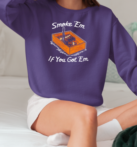 Tennessee Volunteers Smoke Em If You Got Em Pocket T-Shirt Unisex Sweatshirt