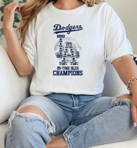 The Dodgers 25 Time NLCS Champions T-Shirt Classic Women's T-shirt