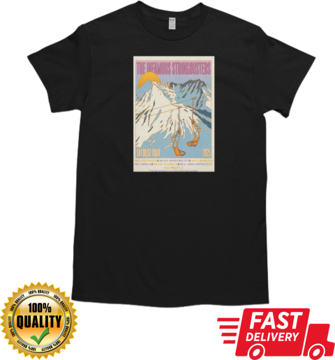 The Infamous Stringdusters Tour Ski Dust 2025 T-Shirt